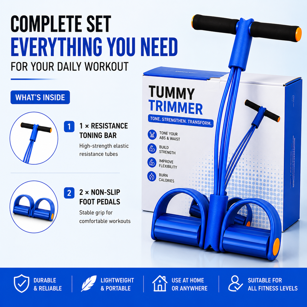 Yoga Pedal Fitness Resistance Band